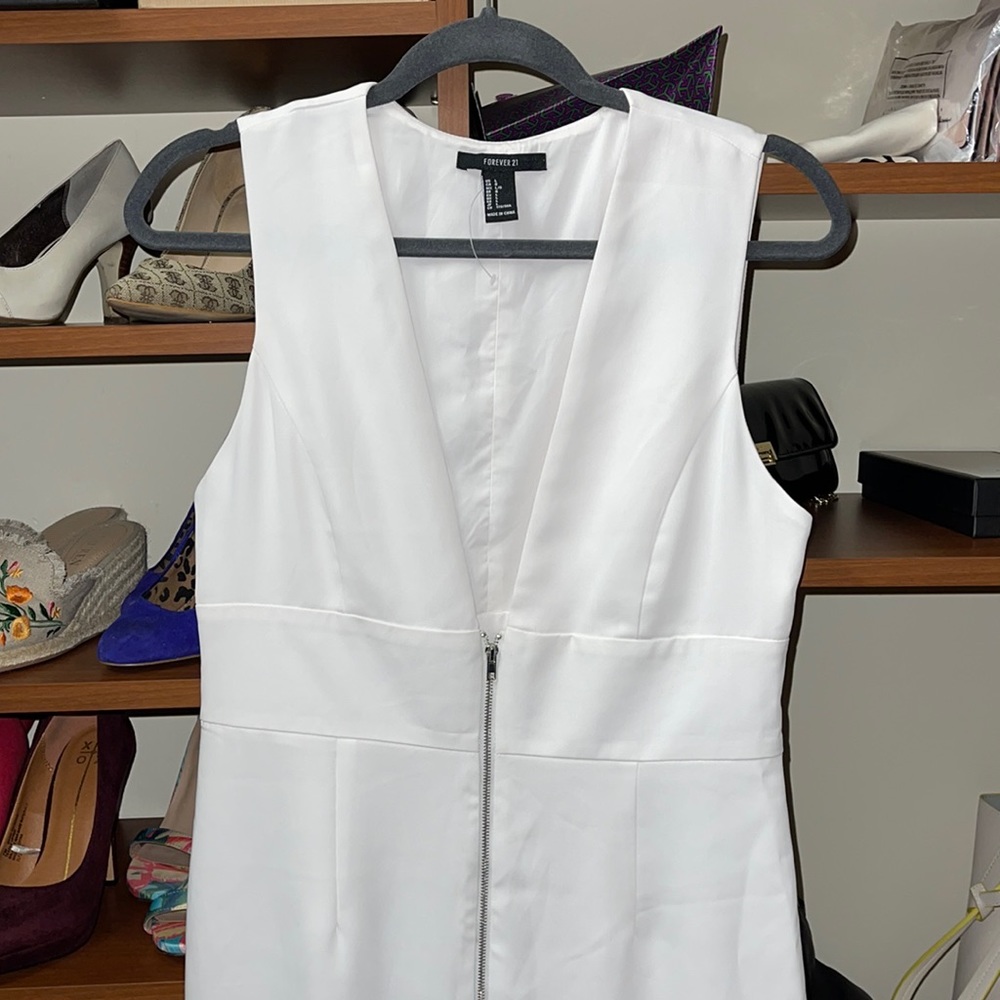 White Casual Dress